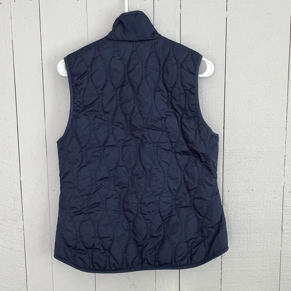 Navy Blue Quilted Vest - Picture 2 of 5